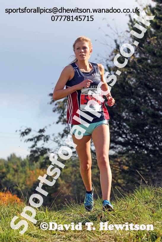 Senior womens start, North East Harrier League, Cramlington. Photo: David T. Hewitson/Sports for All Pics